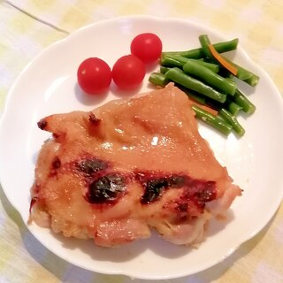 漬けて焼くだけ！簡単！鶏肉のマスタードマヨ焼き